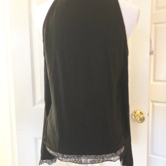 Splendid Cold Shoulder top with lace detail - Picture 2 of 7